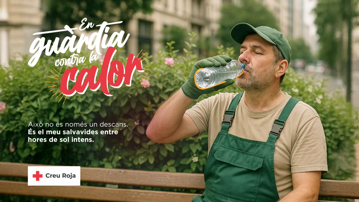 🔥 Primera #OnadaDeCalor confirmada per <a href="/AEMET_Cat/">AEMET_Cataluña</a> i <a href="/meteocat/">Meteocat</a>! Fins a 40 °C aquesta setmana a Catalunya.

🌡️ Nits tropicals i calor extrema ja al maig.
🧴 Hidrata’t
🌞 Evita el sol fort
🌬️ Refresca’t!

⚠️ Cuida’t, informa’t i ajuda als qui més ho necessiten.

<a href="/salutcat/">Salut</a>