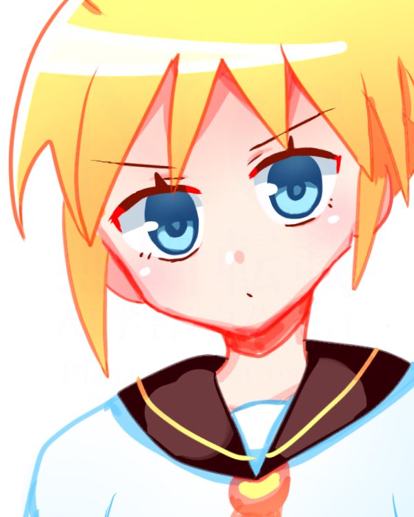 pappycan's tweet photo. 鏡音レン https://t.co/QSBMaOoc4T