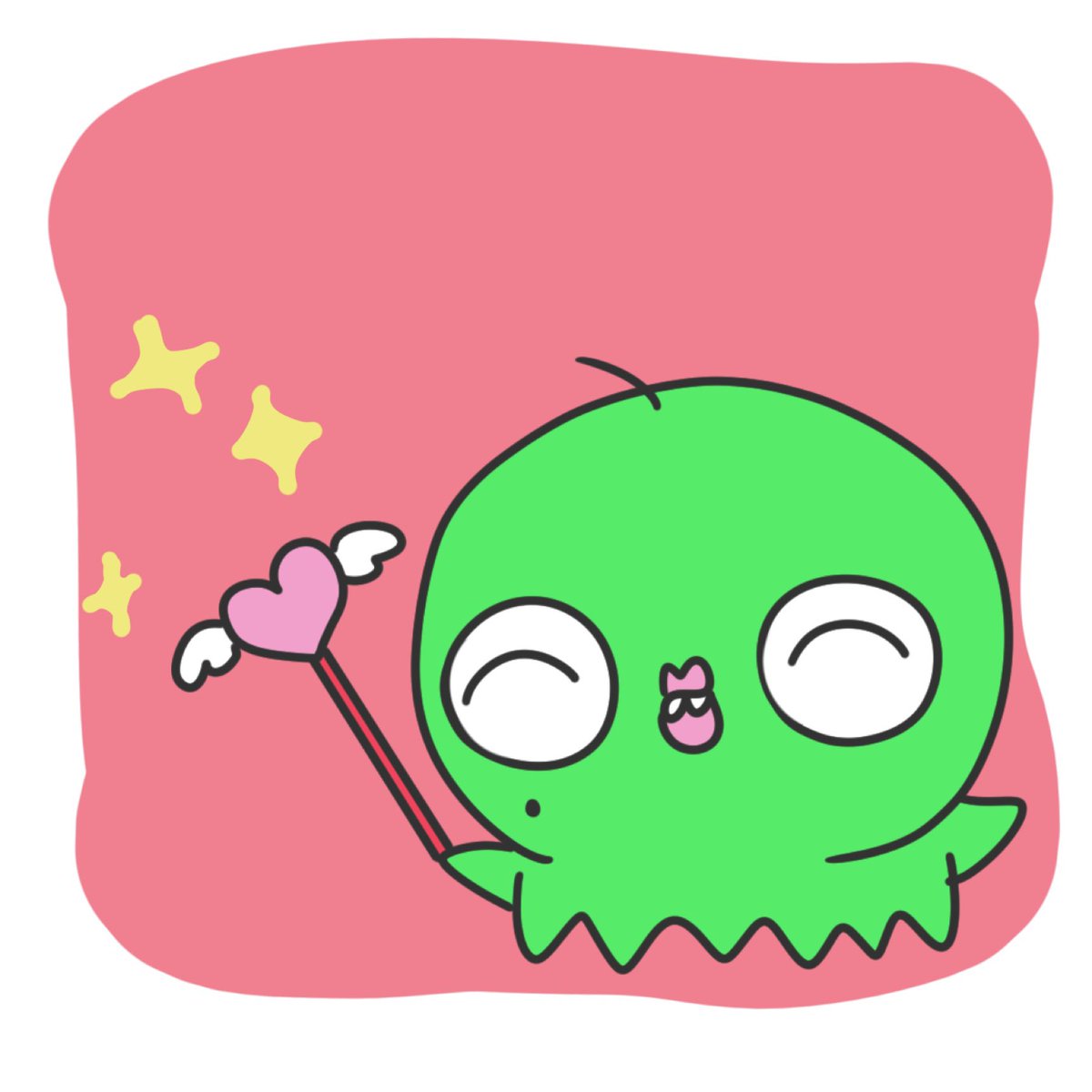 「いっぱいやすんでげんきになーれ」|🪓🐙ナタネ カナデのイラスト