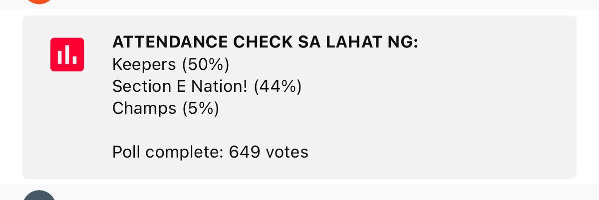 AllAshdres's tweet photo. Keepers may paganito pala sa YT si TV5 during livestreaming ng AMNSE. May pa attendance siya. Starting tomorrow, nood din tayo sa cp and mag attendance doon. Please spread po. 

Here are the results for tonight. https://t.co/wFV7i2ZJzm