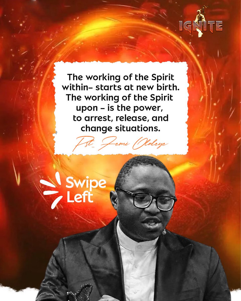 OikiaccIbadan's tweet image. Our Senior Pastor shared a powerful word on Sunday: Igniting the Power of the Holy Ghost! 🔥
There is so much to take in—swipe left for key takeaways that will stir your spirit and strengthen your walk with God.

#SundayRecap #oikia #myoika #oikiaibadan