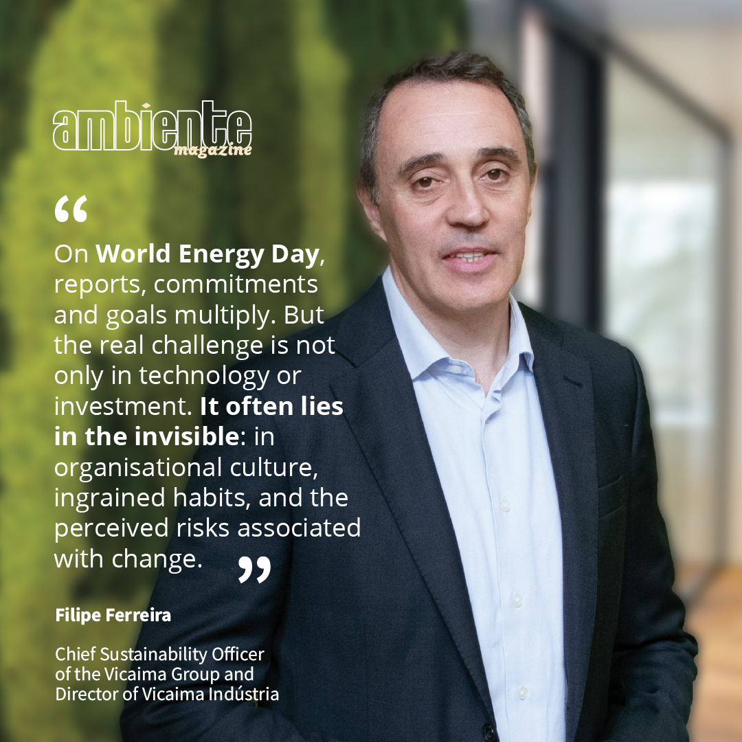 “More than just energy.” This is the starting point for a reflection by Filipe Ferreira, Chief Sustainability Officer of the Vicaima Group, on one of the biggest challenges facing energy transition: cultural resistance.
Read the full article: shorturl.at/Y4PrR