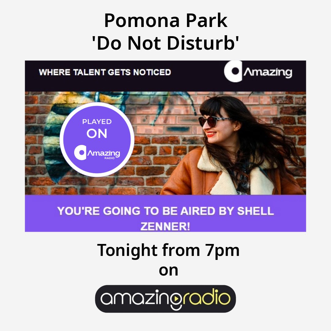 Fans for Bands (@fansforbandsuk) on Twitter photo The legend that is <a href="/shellzenner/">🐚 Shell Zenner 🐚</a> has included <a href="/Pomona_Park/">Pomona Park</a>'s new single 'Do Not Disturb' on her show tonight from 7pm over on <a href="/amazingradio/">Amazing Radio</a>
Tune In Here: amazingradio.com
The support for this band in the last week has been absolutely pheromonal!
Check them out! The legend that is <a href="/shellzenner/">🐚 Shell Zenner 🐚</a> has included <a href="/Pomona_Park/">Pomona Park</a>'s new single 'Do Not Disturb' on her show tonight from 7pm over on <a href="/amazingradio/">Amazing Radio</a>
Tune In Here: amazingradio.com
The support for this band in the last week has been absolutely pheromonal!
Check them out!