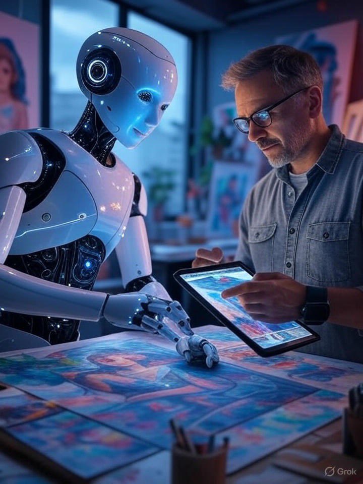 Two possible next AI Megatrends: 

AI customizes your world, from shopping to learning, with experiences built just for you. It predicts your needs using smart data. AI also teams up with humans to create bold art &amp; ideas. It amplifies our creativity like a perfect partner! 🚀