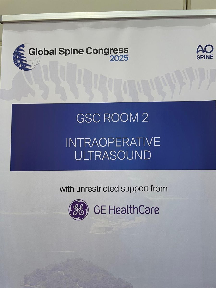 Had the privilege of chairing a course on the use of intraoperative ultrasound in spine surgery at the 2025 Global Spine Congress in Rio de Janeiro. I was joined by an amazing faculty- Drs. Jeff Wilson, Brian Kwon, Bizhan Aarabi and Christoff Hofstetter.