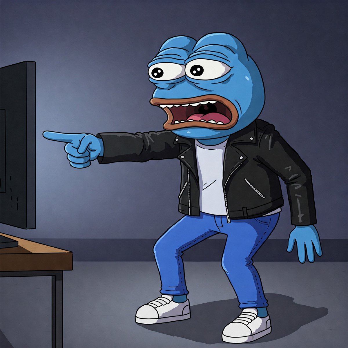 THEbluepepe's tweet photo. Gm frens
Wen I 👀 ppl post green pepes on sonic
#ThePepeIsBlue
$S $Bpepe #Bluepepe #pepe #PepeArmy #Sonic #SonicSeason #memecoin #Memes https://t.co/vveKm9abwf