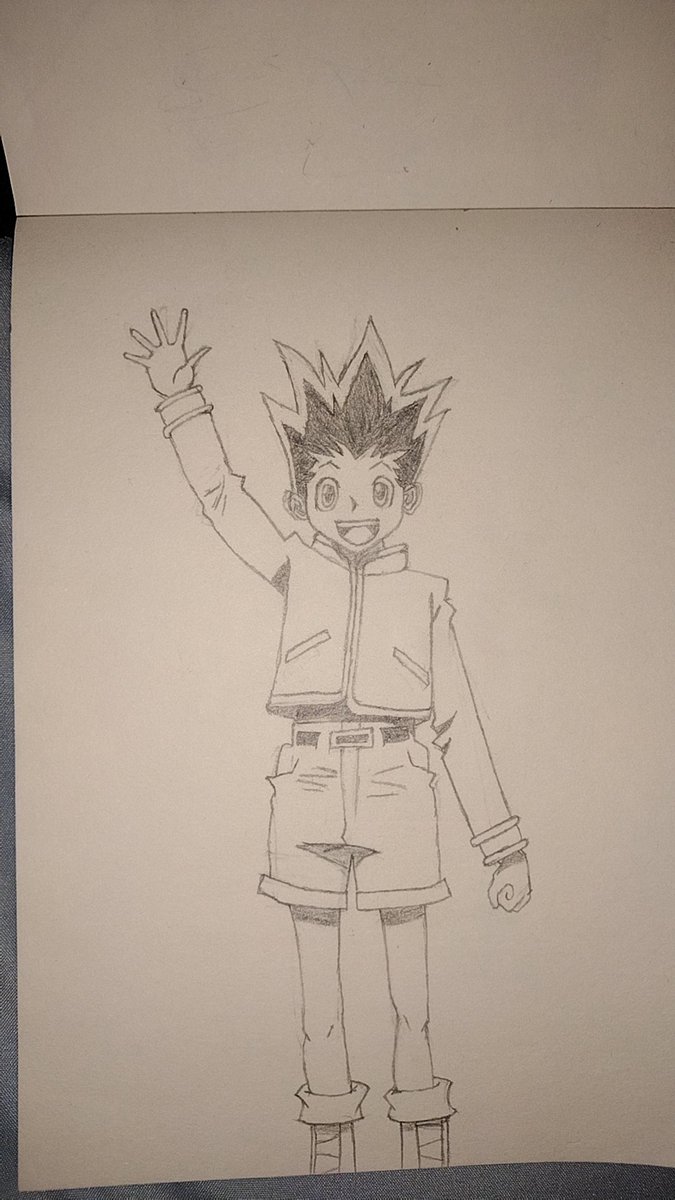 my attempt at Gon Freecss from Hunter x Hunter
