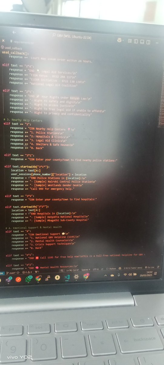 We are designing for survivors not coders. For the girl who can't afford bundles,but wants to know her rights. For the mother seeking justice but doesn't know where to start. This is Tech for all. <a href="/Africastalking/">Africa's Talking</a>

#BuildWithAT #WeLoveNerds #ViralVideos #TanzaniaVsKenya