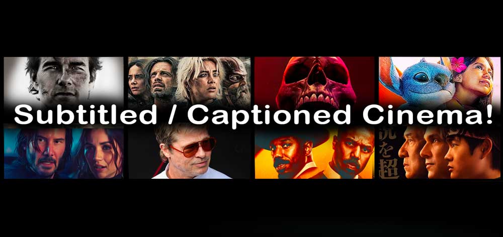 Accessible, Inclusive Subtitled/Captioned Cinema! 
Mission Impossible, Thunderbolts, Lilo &amp; Stitch, Final Destination, Karate Kid, John Wick Ballerina, F1, 28 Years Later, How To Train Your Dragon, Sinners, Lollipop &amp; more!
Screenings: YourLocalCinema.com
Retweet?