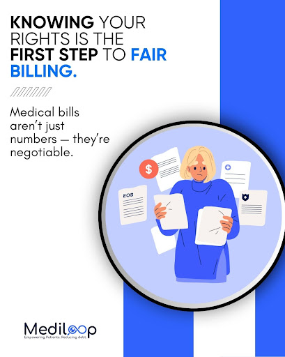 medi_loop's tweet image. Medical bills aren’t just numbers — they’re negotiable.
Let MediLoop help you understand, dispute, and protect what’s yours.

#PatientRights #BillingTransparency #HealthcareHelp #EmpowerYourself #MediLoop