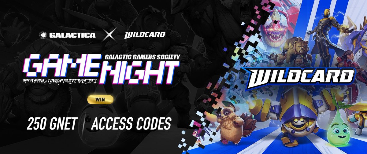 The Cypher University (@gnet_university) on Twitter photo 🃏 Wildcard Joins CypherUni: Exclusive Game Night!
<a href="/PlayWildcard/">WILDCARD | Wishlist on Steam</a>, the fast-paced 2v2 card-battler where deck building meets arena domination, is joining CypherUni’s Gaming Faction this Saturday for an exclusive Gaming Night!
🎮 Join for a chance to earn access codes & token 🃏 Wildcard Joins CypherUni: Exclusive Game Night!
<a href="/PlayWildcard/">WILDCARD | Wishlist on Steam</a>, the fast-paced 2v2 card-battler where deck building meets arena domination, is joining CypherUni’s Gaming Faction this Saturday for an exclusive Gaming Night!
🎮 Join for a chance to earn access codes & token