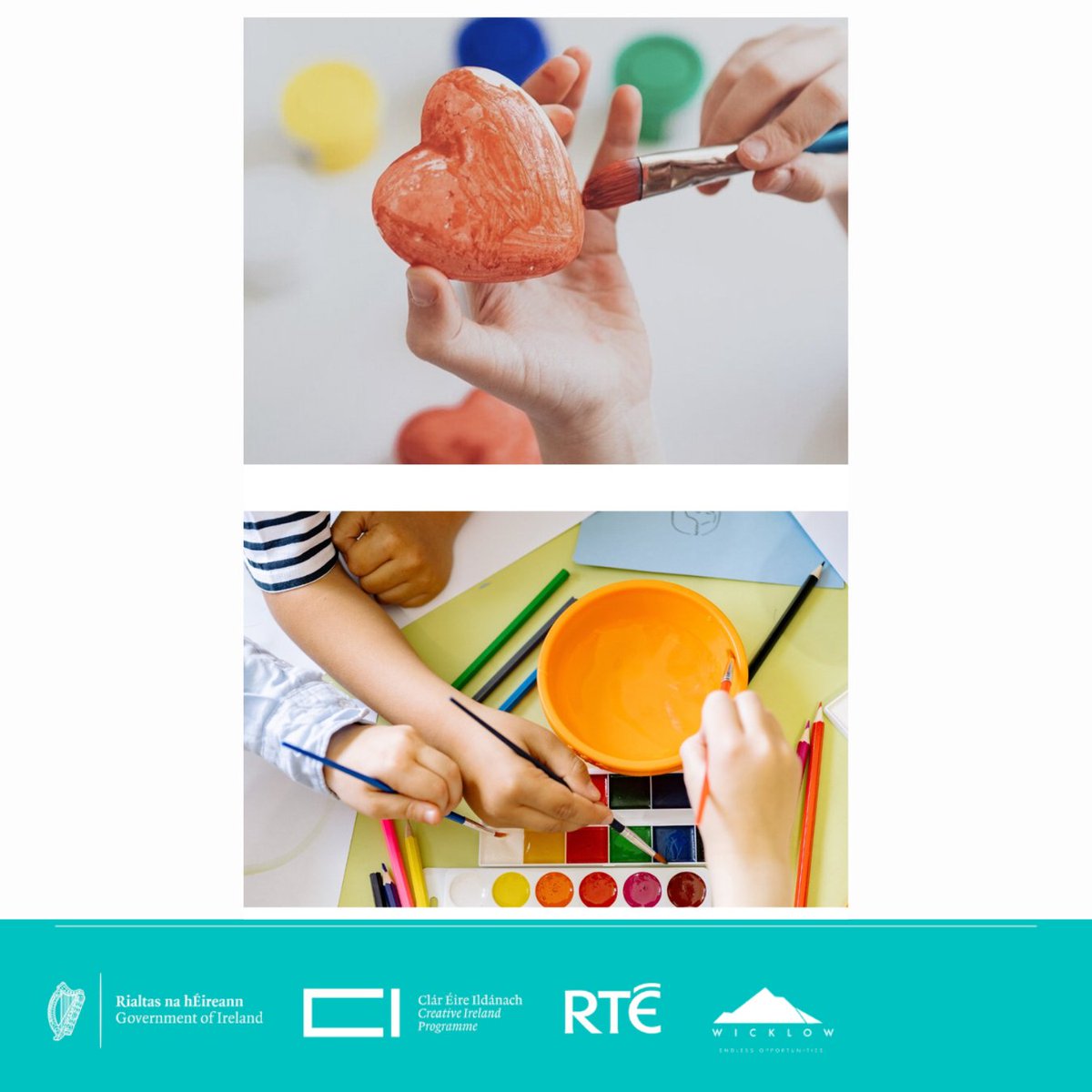 artsoffice's tweet image. Wicklow Town Library is bursting with creativity for #CruinniúnanÓg on June 7!
🎨Calm & Create: 10:30AM + 12PM
🌼Storytime & planting: 11AM
📘Design a Book Cover: 2:30PM
🎟️ Booking required for most: wicklib@wicklowcoco.ie
#UnleashYourCreativeSpark
@creativeirl @WicklowLibs