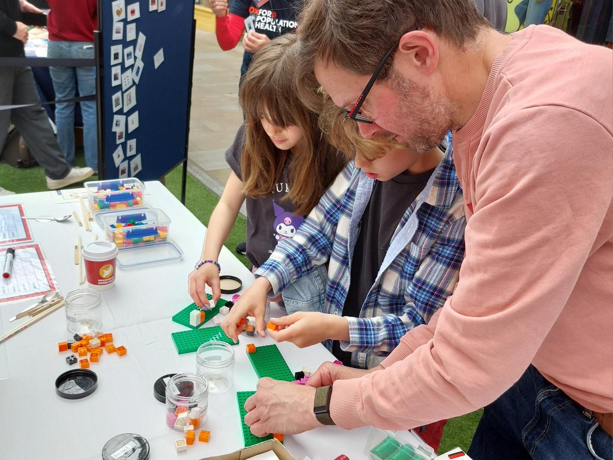 Oxford Population Health (OxPop) (@oxford_ndph) on Twitter photo Build your own Data Land at our <a href="/OxHealthBRC/">Oxford Health Biomedical Research Centre</a> showcase stand today in Oxford's Westgate Centre! Find us on the grassy area outside John Lewis and learn how researchers collect and use data. Build your own Data Land at our <a href="/OxHealthBRC/">Oxford Health Biomedical Research Centre</a> showcase stand today in Oxford's Westgate Centre! Find us on the grassy area outside John Lewis and learn how researchers collect and use data.