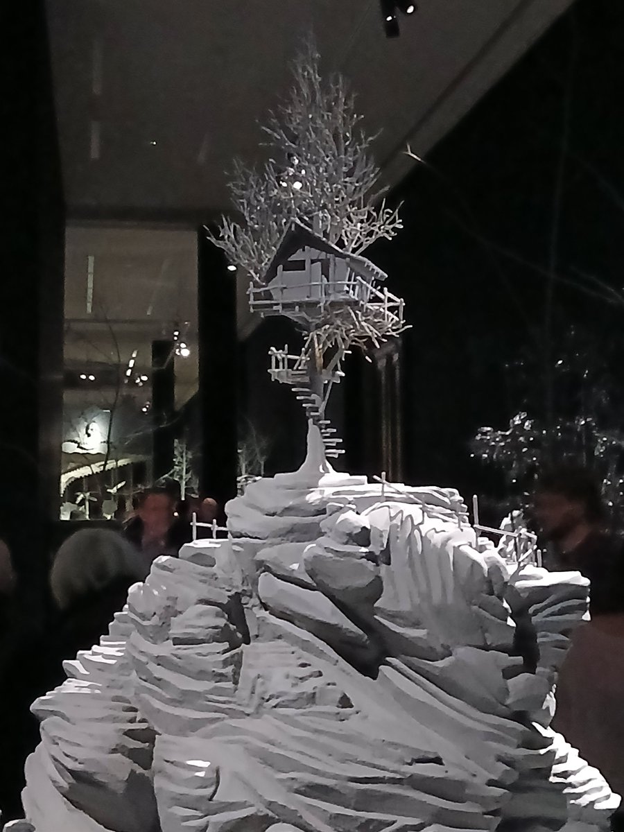 Knocked out by the #HansOpDeBeek exhibition at KMSKA, and getting distinct <a href="/chrisriddell50/">chris riddell</a> vibes from this one..