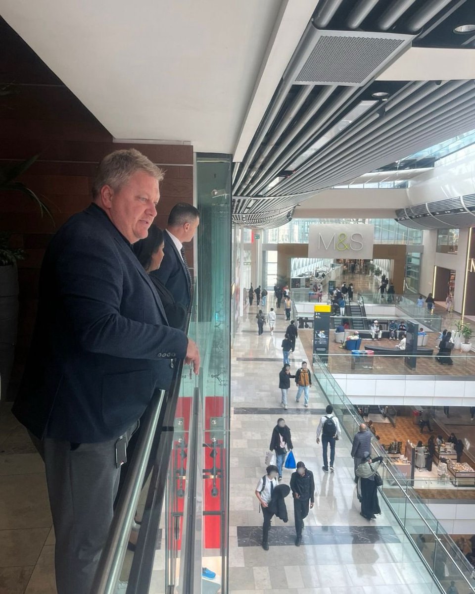 Productive meeting with Westfield Stratford’s management team to follow up on safety and crime concerns raised by local residents. 

It’s the busiest shopping centre in Europe, but that doesn’t mean we have to accept the behaviours of a few who ruin it for the rest of us. 

From