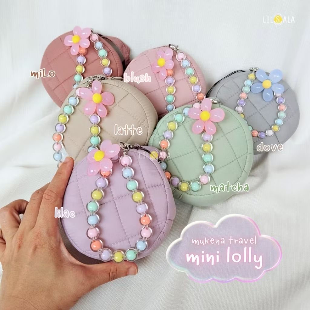 Cek Mukena Travel Mini Lolly 2in1 Pouch Parasut Korea Premium Dewasa Resleting dengan harga Rp109.000. Dapatkan di Shopee sekarang! s.shopee.co.id/5fcZqA2qxN?sha…