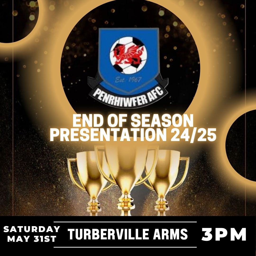 This Saturday join us for our end of season presentation at the Turberville Arms. DJ Tyzack with Ibiza Classics, presentation and champions league final all in one 🍺⚽⚪🔵🔴 #upthefer #UTF #togetherstronger #football #presentation #readytogo #turb #tyzack #dj