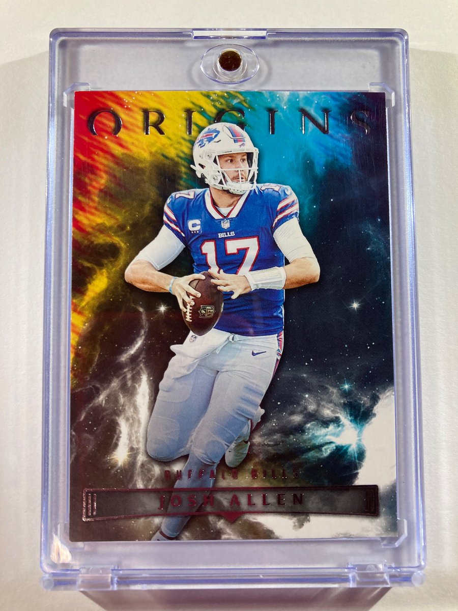 🎁Appreciation Day Giveaway🎁

Winner Announced Tuesday

🔥Josh Allen Panini Origins Tie Dye #BillsMafia 

To enter
1. Follow
2. Retweet
3. Like