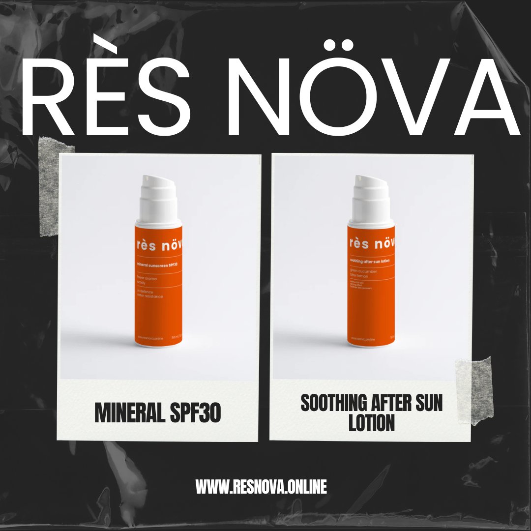resnova_online's tweet photo. ☀️🌿 Your Ultimate Sun Protection &amp; After-Sun Care Duo! 🌿☀️

Say hello to our Mineral Sunscreen SPF30 – your go-to for broad-spectrum UVA/UVB protection without the white cast! 🌊

After sun exposure, pamper your skin with our Soothing After-Sun Lotion https://t.co/tsEIuIIpjo