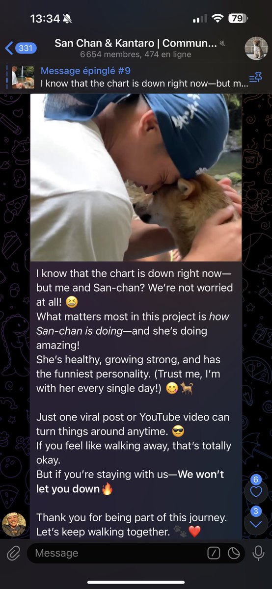 maxka56's tweet photo. This is my dev

Teaching to crypto impatient degens an humility lesson and how we all should act 

$san is different for that 

Humility, charity, infinity https://t.co/8Ic4uJ9Gsz