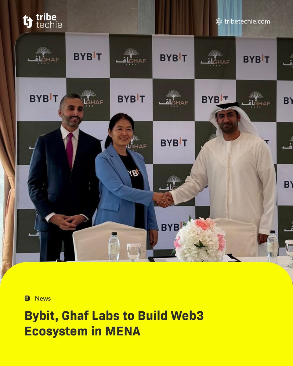 tribetechie_hq's tweet photo. News Update: Bybit and Ghaf Labs Partner to Build MENA’s Web3 Ecosystem!

Crypto exchange Bybit joins forces with Ghaf Labs to foster Web3 innovation and startups across the Middle East and North Africa.

Full story: https://t.co/mx1HZ9ddBZ

#Web3 #Blockchain #CryptoMENA https://t.co/iAePkeVfXu