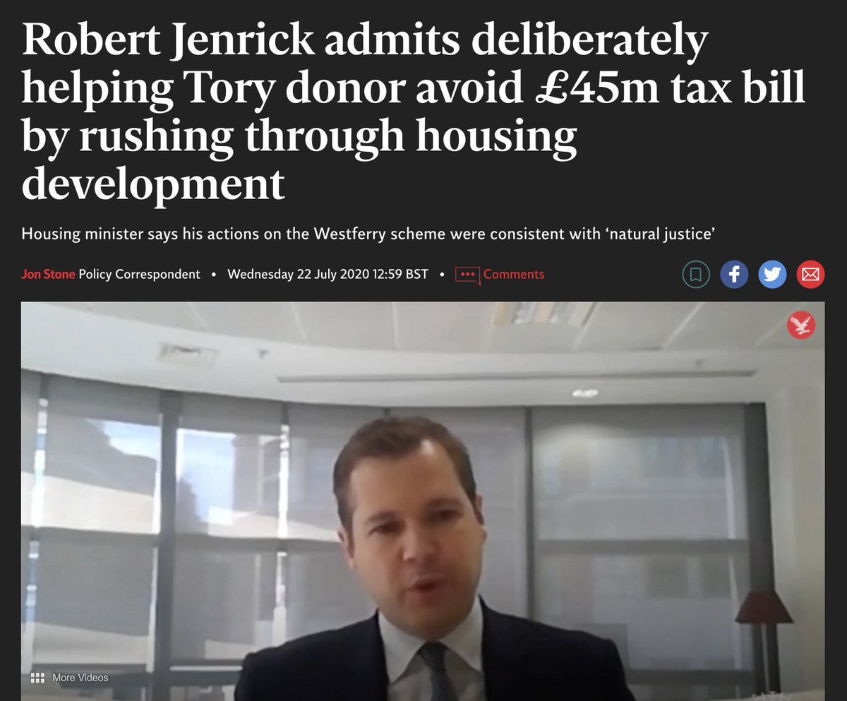 <a href="/RobertJenrick/">Robert Jenrick</a> This you?