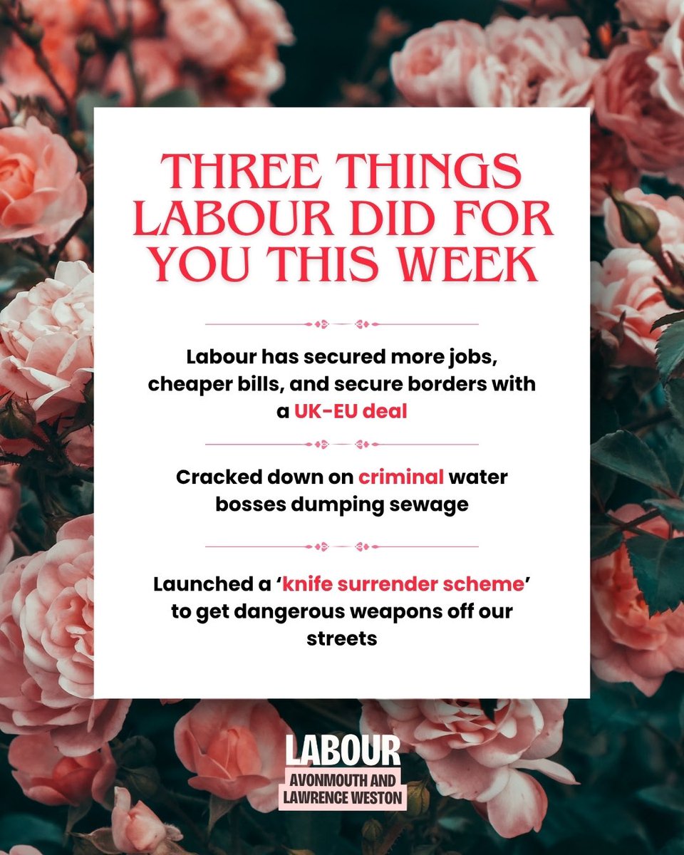 Here’s what Labour did for you this week: