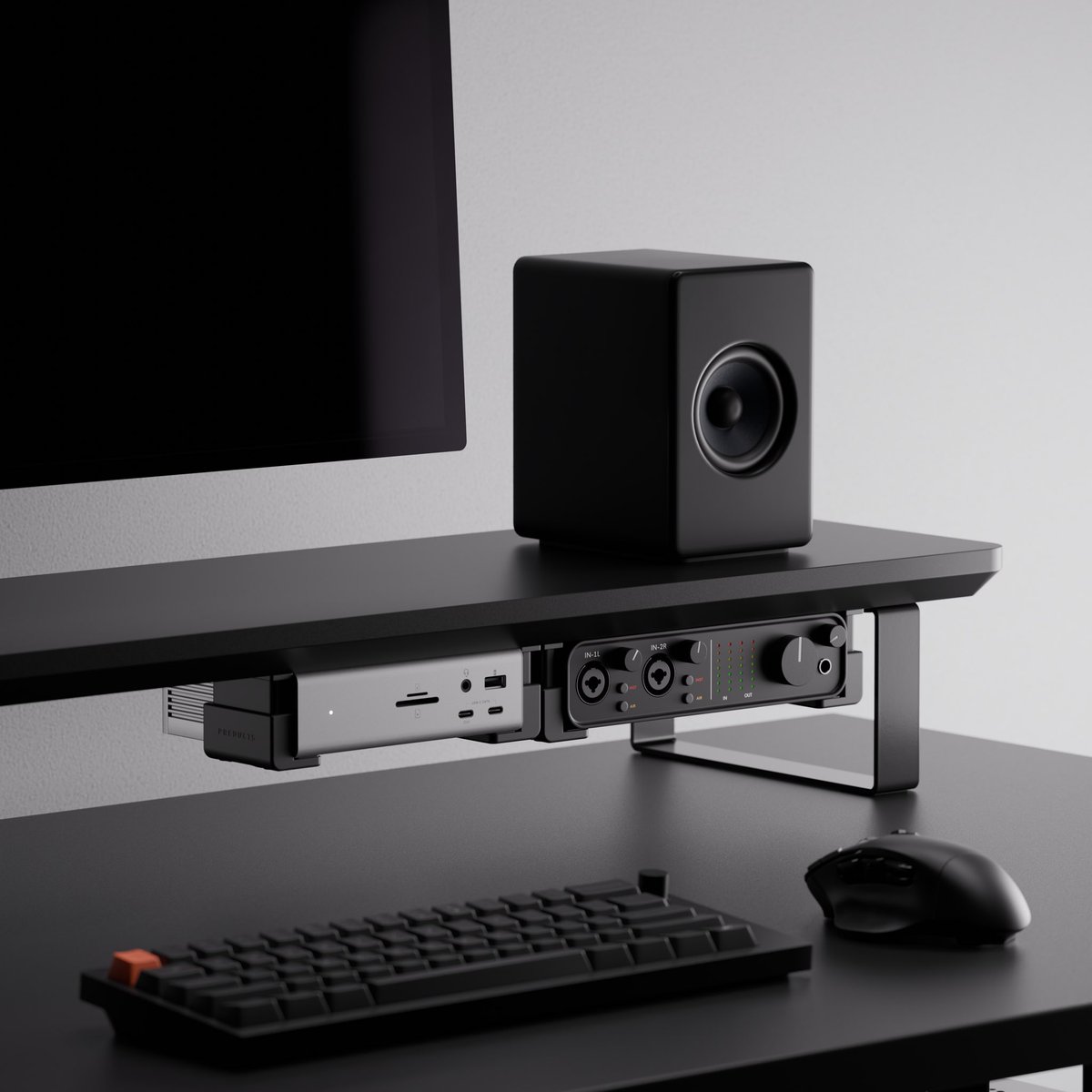 preducts_inc's tweet photo. 新モジュール『Gadget Clamp』
販売開始

USBドックなど、小型ガジェットを装着するためのクランプ型マウント。幅や重量のあるガジェットも対応可能です。

発送は5/30(金)より。
https://t.co/gX1OFdIT3q https://t.co/pB16zW2BST
