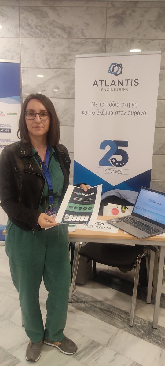 ATLANTIS Engineering (@engatlantis) on Twitter photo Another year, another inspiring #TechnologyForum!
Grateful to represent <a href="/WasabiEUProject/">Wasabi EU Project</a> at the 12th Tech. Forum and share our progress on ML and generative AI applications.
Exciting times ahead! 🤖✨
#AI #MachineLearning #GenAI #Innovation #TechForum Another year, another inspiring #TechnologyForum!
Grateful to represent <a href="/WasabiEUProject/">Wasabi EU Project</a> at the 12th Tech. Forum and share our progress on ML and generative AI applications.
Exciting times ahead! 🤖✨
#AI #MachineLearning #GenAI #Innovation #TechForum