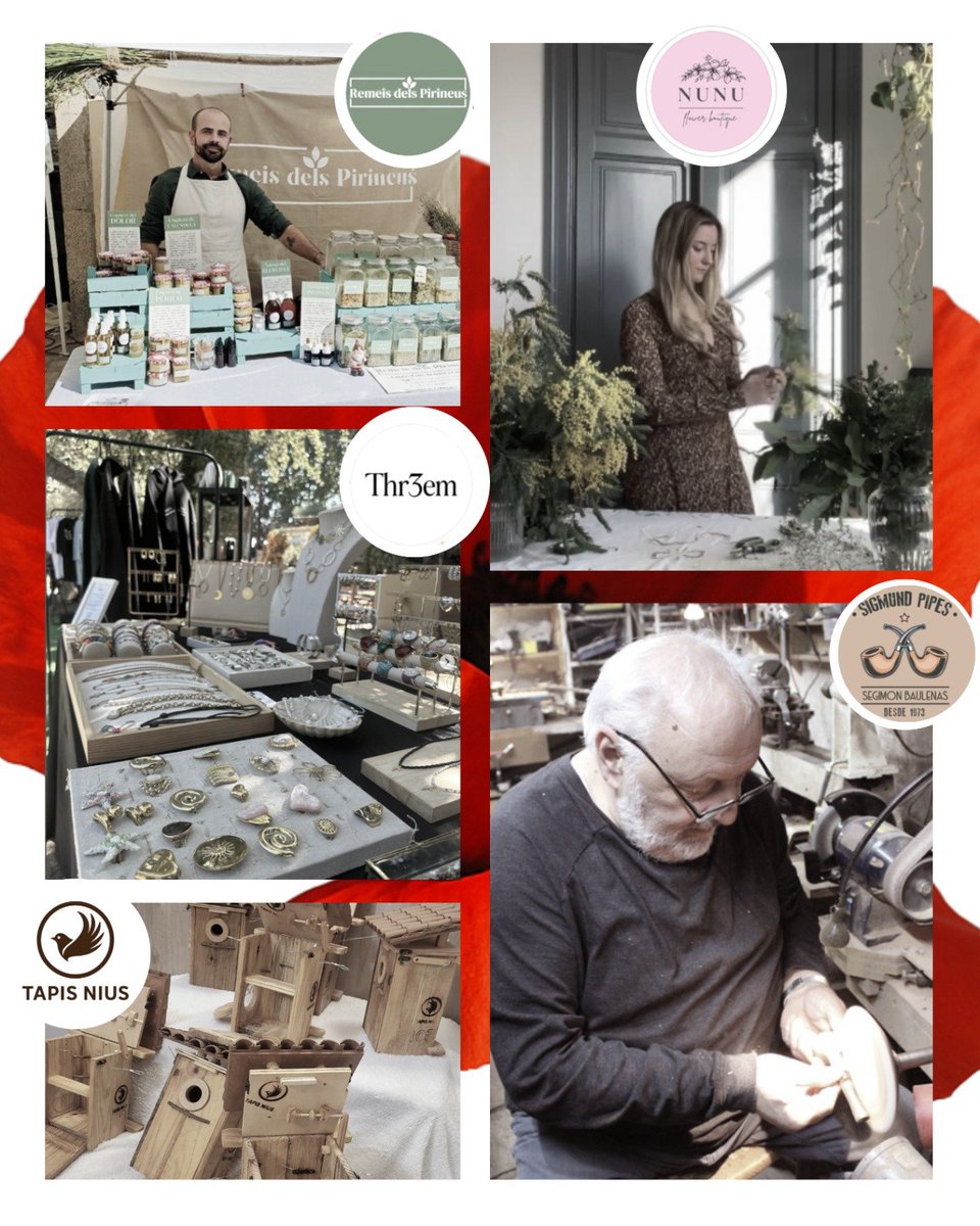 AjuntaMacanetC's tweet photo. 🪢 Us presentem les parades que ens acompanyaran aquest dissabte en la Fira de Primavera. En cada una hi trobareu no només productes, sinó també històries.

✨️ Ells són els veritables protagonistes. Veniu a coneixe'ls, donem suport a la passió i al talent local i de la zona. https://t.co/xVpsGA2xH8