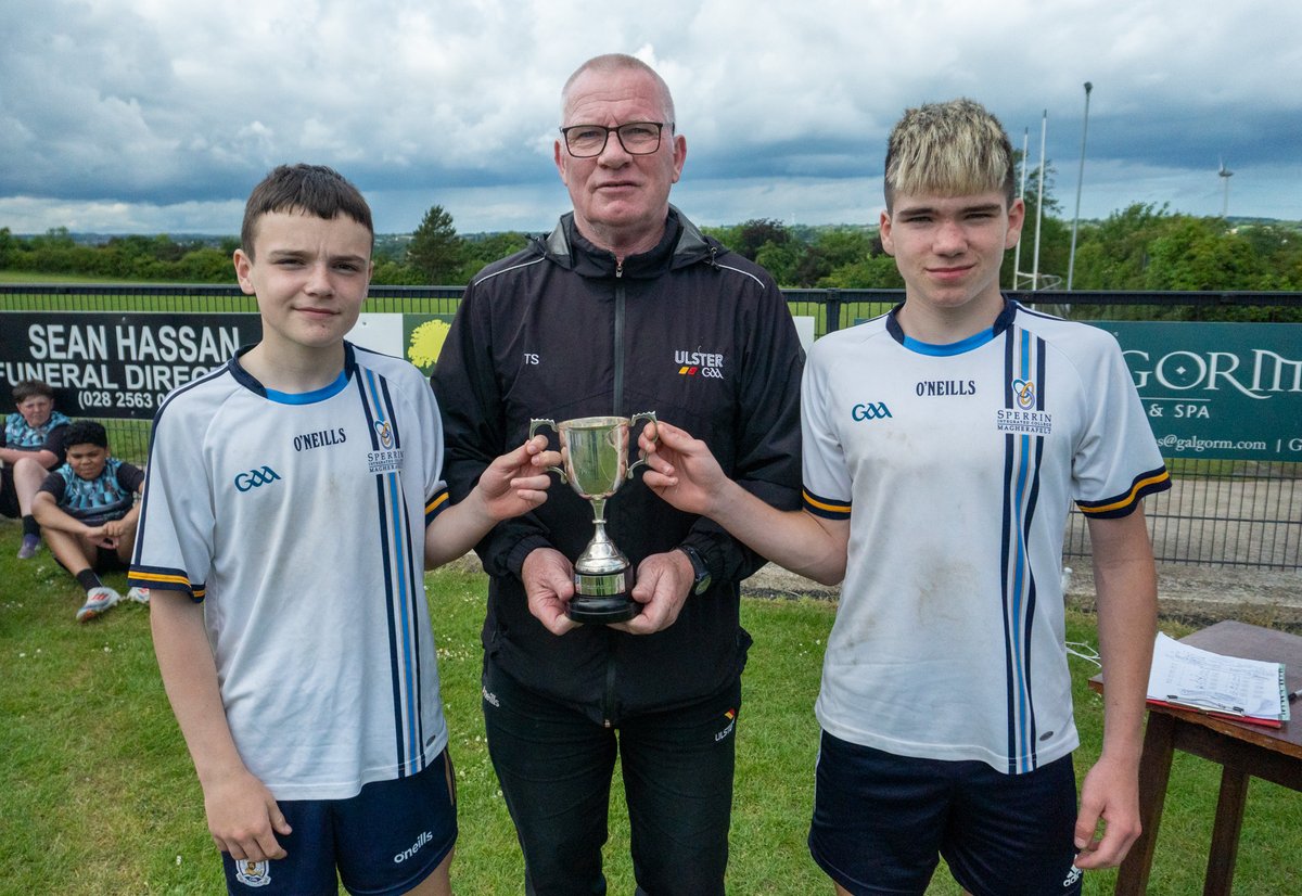 Ulster GAA (@ulstergaa) on Twitter photo Ulster GAA recently hosted a Year 8 Football Blitz for Schools who are not heavily involved in <a href="/ulsterschools/">Ulster Schools GAA</a> Colleges Competitions 🏐
7⃣ Colleges (9 Teams) took part at the tremendous facilities of <a href="/AllSaintsGAC/">All Saints GAC</a> Ballymena.
Cup winners on the day were Sperrin Integrated 1 from Ulster GAA recently hosted a Year 8 Football Blitz for Schools who are not heavily involved in <a href="/ulsterschools/">Ulster Schools GAA</a> Colleges Competitions 🏐
7⃣ Colleges (9 Teams) took part at the tremendous facilities of <a href="/AllSaintsGAC/">All Saints GAC</a> Ballymena.
Cup winners on the day were Sperrin Integrated 1 from