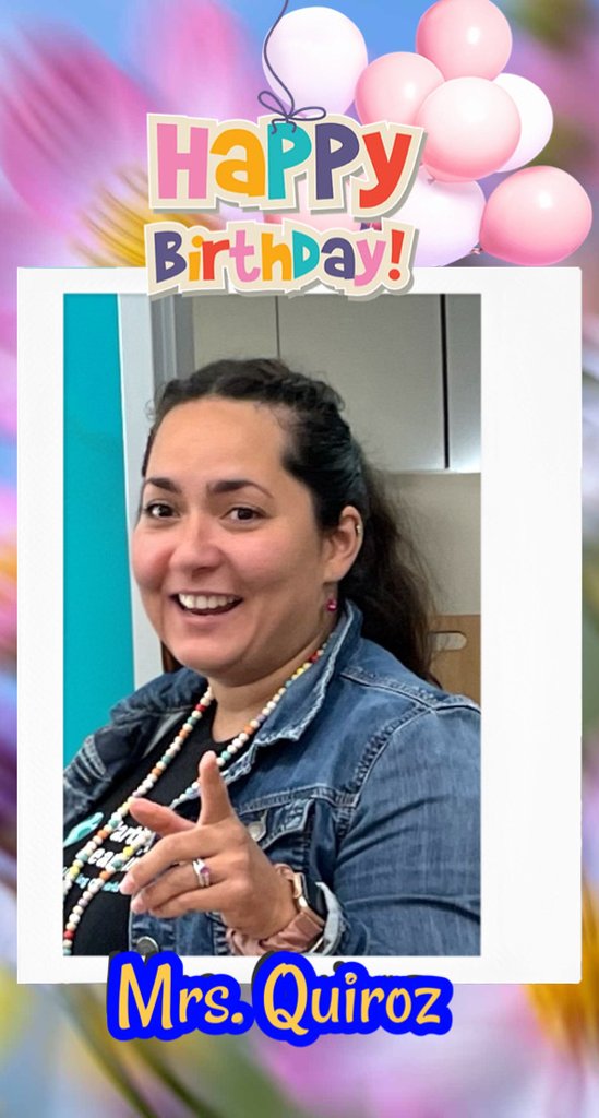 🎉 Happy Birthday, Mrs. Quiroz! 🎉
Eastlawn Global is blessed to have such a kind, creative, &amp; passionate dual language teacher! You make learning exciting for our kinders everyday.

¡Feliz cumpleaños! 💙💛
We hope your day is as joyful as you are!

#EastlawnPride #DualLanguage
