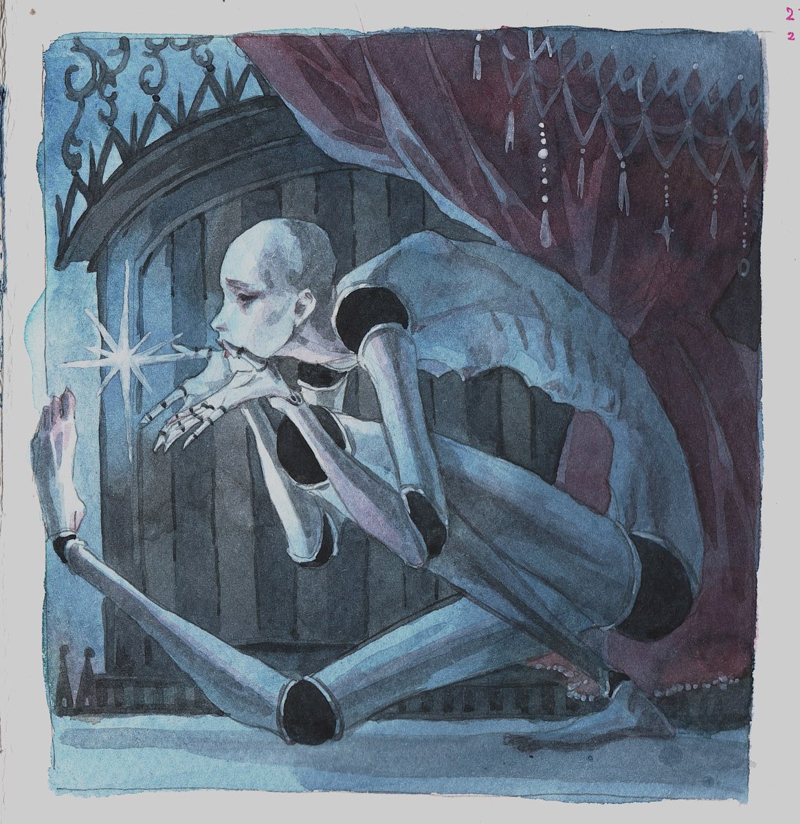 Morgan73637557's tweet image. #watercolor #sketch