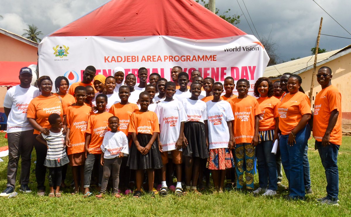 World Vision Ghana (@worldvisiongh) on Twitter photo 🩸 Big step for girls in Kedjebi!
<a href="/WorldVisionGH/">World Vision Ghana</a> launched ‘Community Pad Bank initiative’ to fight period poverty & empower girls with dignity to mark the 2025 Menstrual Hygiene Day celebration.
Support this change! 💪
#MenstrualHygieneDay #PeriodFriendlyWorld #PadBank 🩸 Big step for girls in Kedjebi!
<a href="/WorldVisionGH/">World Vision Ghana</a> launched ‘Community Pad Bank initiative’ to fight period poverty & empower girls with dignity to mark the 2025 Menstrual Hygiene Day celebration.
Support this change! 💪
#MenstrualHygieneDay #PeriodFriendlyWorld #PadBank