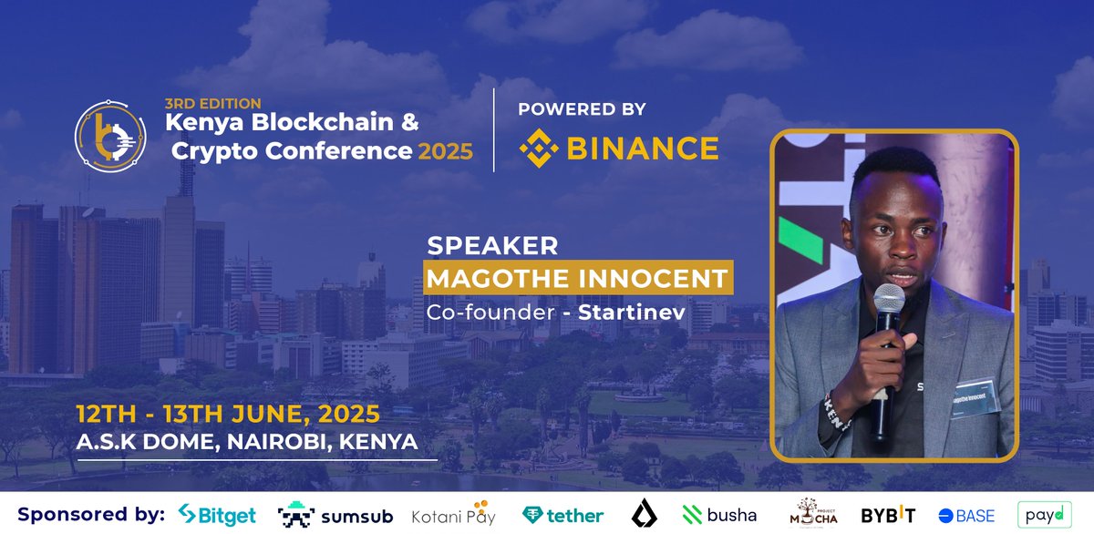 Finding product-market fit in Web3 is about solving real problems.

And few understand that better than <a href="/magotheinnocent/">Magothe Innocent</a>.

We’re excited to welcome Innocent to the #KBCC2025 stage!

A serial entrepreneur, mentor, and ecosystem builder, Magothe is the co-founder of <a href="/startinev/">Startinev</a>,