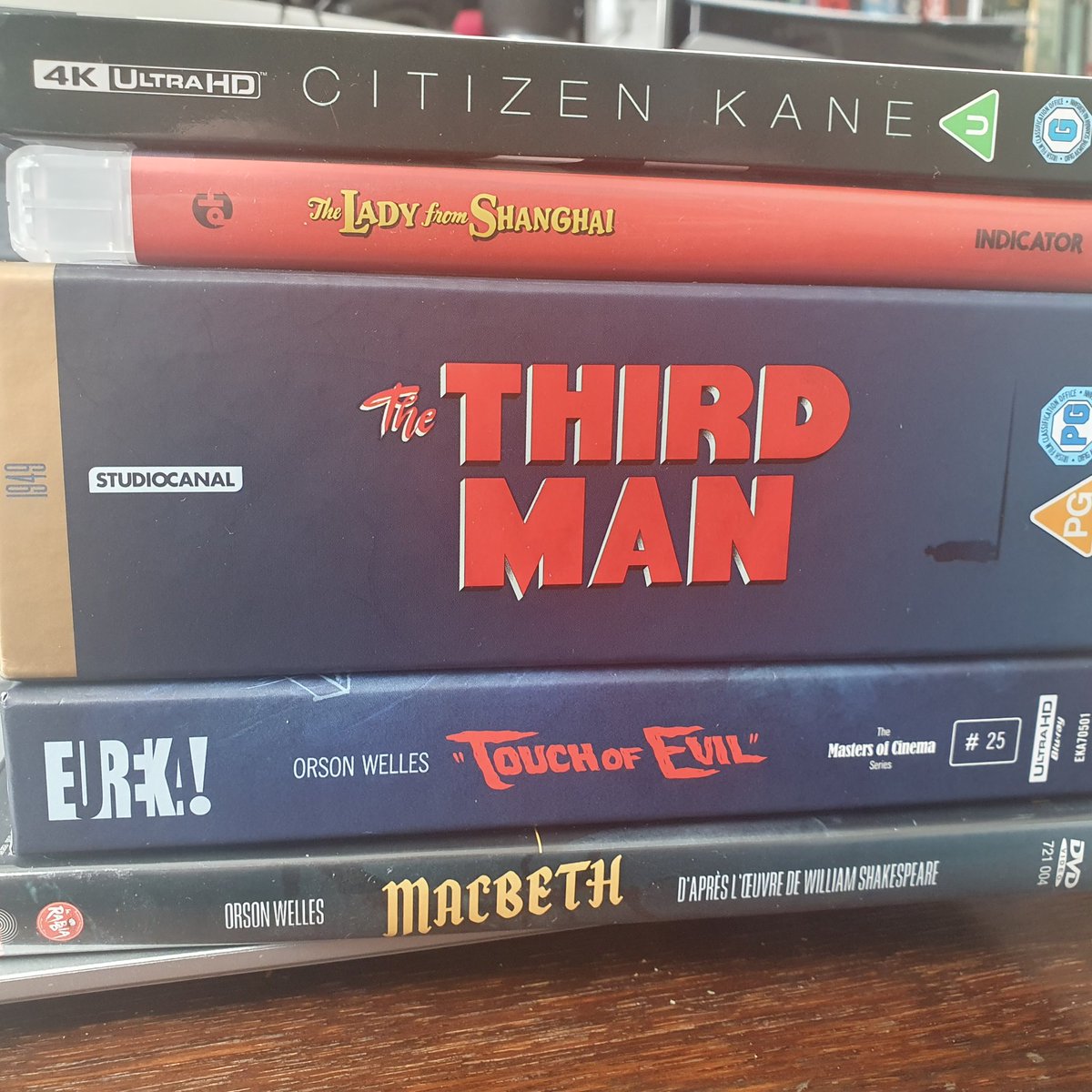 Today is an Orson Welles day 😎😎😎 The Muggins Film Festival presents the greatest to ever do it... starting at 4.30pm with the film that created the modern movie... CITIZEN KANE.
