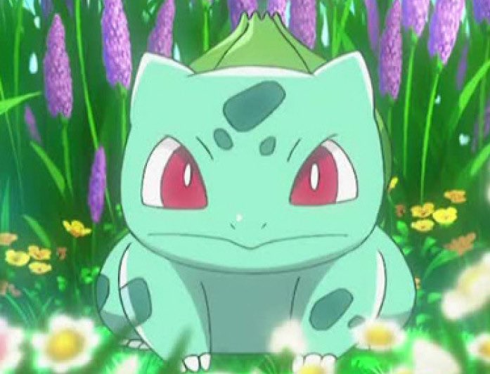 PokemonGems's tweet image. he likes to sit in the flowers