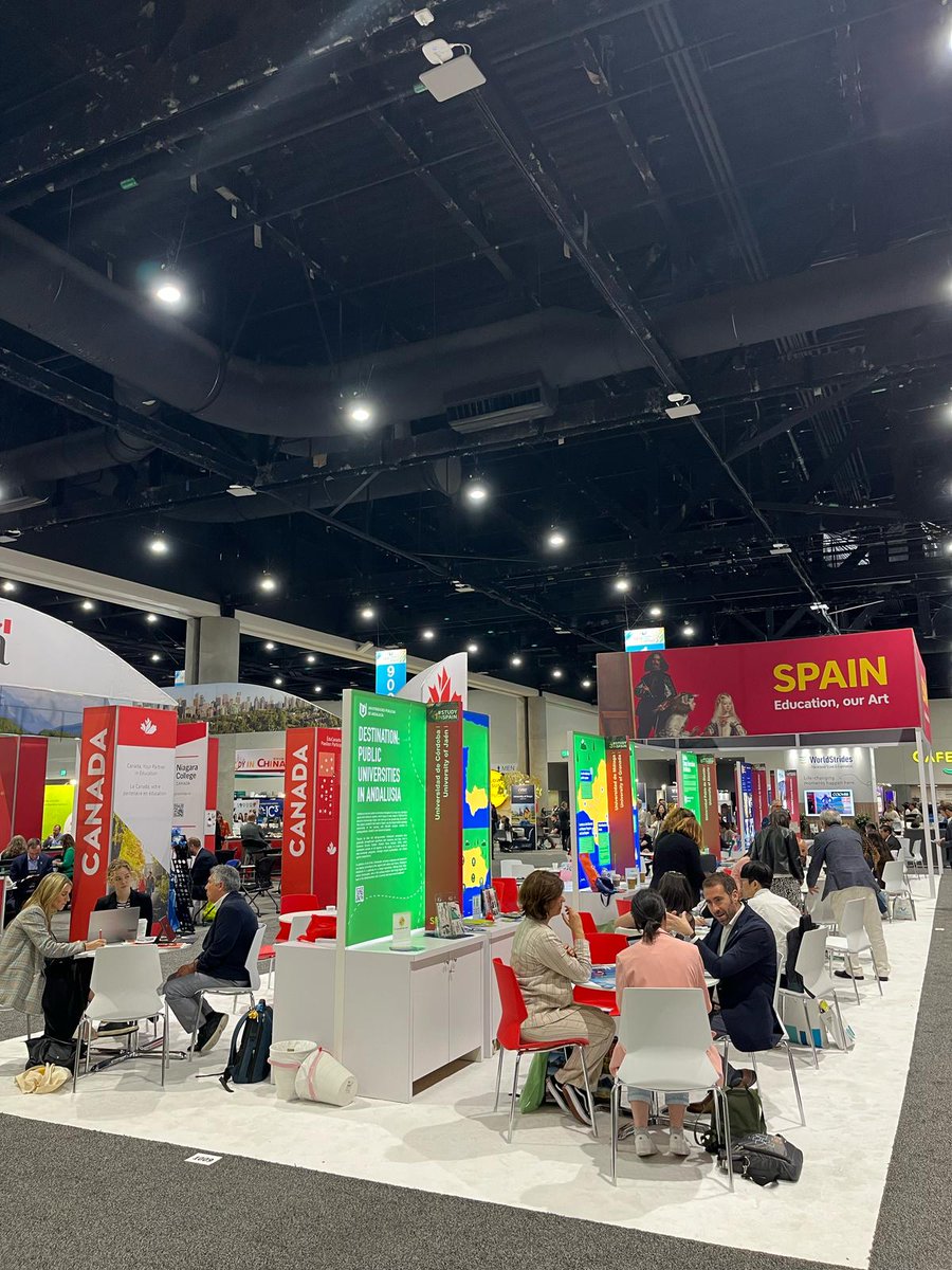 El SEPIE organiza, en colaboración con <a href="/ICEX_/">ICEX</a> , el pabellón de #StudyInSpain en la conferencia anual de <a href="/NAFSA/">NAFSA</a>, que se celebra este año en San Diego, EE.UU.

Casi una treintena de instituciones de educación superior forman parte de la nutrida delegación española 🇪🇸.