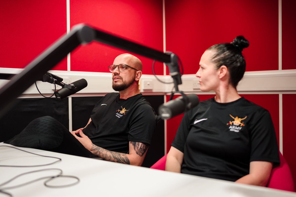 Tom Doncom (@tom_doncom) on Twitter photo New episode of WiSP now available with <a href="/Armyfa1888/">Army FA</a> Sgt Craig Parker and Ssgt Aneaka Reay-Kemp on Togetherness with the British Army Women’s Team.
Give it a listen here: open.spotify.com/episode/3SPjua…
<a href="/KevinBraybrook/">Kevin Braybrook</a> <a href="/Football_BSc/">BSc Football Studies & MSc Football Performance</a> New episode of WiSP now available with <a href="/Armyfa1888/">Army FA</a> Sgt Craig Parker and Ssgt Aneaka Reay-Kemp on Togetherness with the British Army Women’s Team.
Give it a listen here: open.spotify.com/episode/3SPjua…
<a href="/KevinBraybrook/">Kevin Braybrook</a> <a href="/Football_BSc/">BSc Football Studies & MSc Football Performance</a>