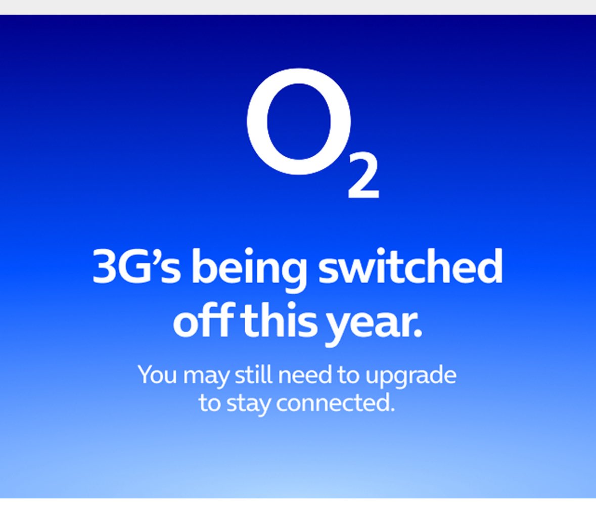 66Frenchie's tweet photo. @O2 I’m getting these notifications. Given most of the country still relies on 3G as the 4g and 5g is so poor from O2 - how do u intend maintaining connectivity for loyal customers? https://t.co/5aFqUlq69i