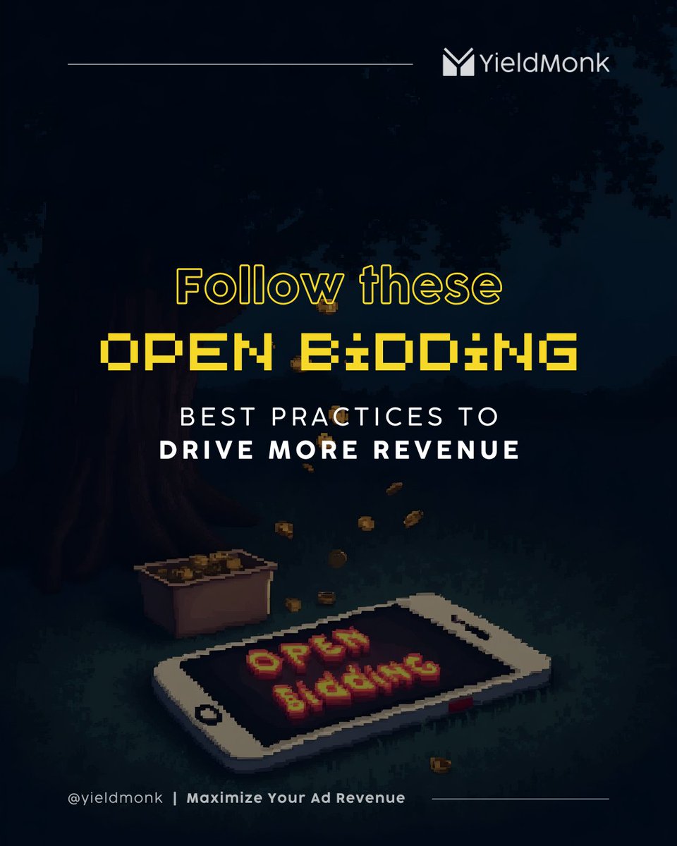 YieldMonk's tweet image. #OpenBidding helps #advertisers by providing access to premium inventory across multiple #adexchanges in real-time.
But optimizing the process can help you gain a better yield. Learn more about best practices for open bidding in our blog: yieldmonk.com/blog/waterfall…