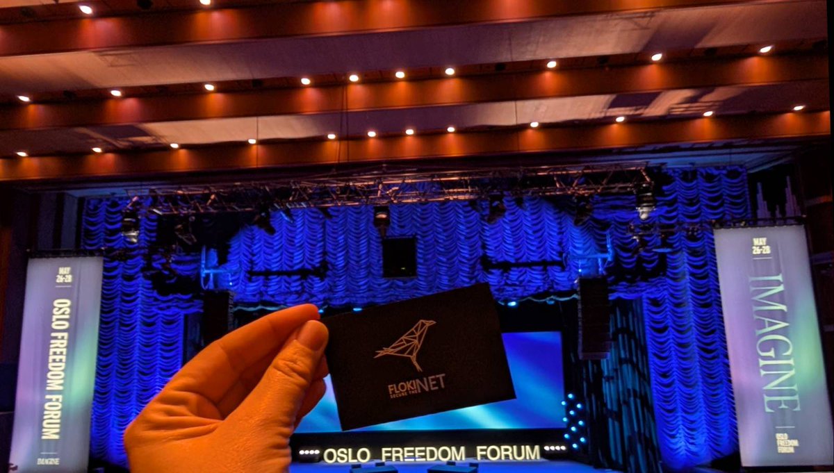 FlokiNETehf's tweet image. Thanks for all the insightful conversations, inspiring people, and important reminders of why we do what we do.
Until next time, @OsloFF. 🖤
#OFF2025 #FlokiNET #oslofreedomforum