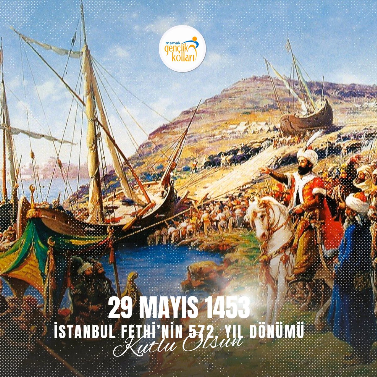 29 Mayıs 1453

Fatih Sultan Mehmet’in önderliğinde bir çağ kapandı, yeni bir çağ açıldı.🏹

İstanbul’un fethinin 572. yılında ecdadımızı rahmetle, minnetle anıyoruz.