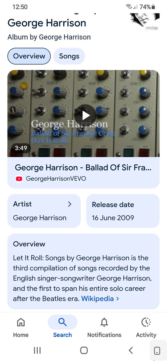 Roy (@scouserroy) on Twitter photo <a href="/TRextasyBand/">T.Rextasy Marc Bolan</a>
Just listening to this great collection on cd of George
Such an undervalued man in the beatles
Love all his solo stuff so talented so diverse
<a href="/GeorgeHarrison/">George Harrison</a> <a href="/TRextasyBand/">T.Rextasy Marc Bolan</a>
Just listening to this great collection on cd of George
Such an undervalued man in the beatles
Love all his solo stuff so talented so diverse
<a href="/GeorgeHarrison/">George Harrison</a>