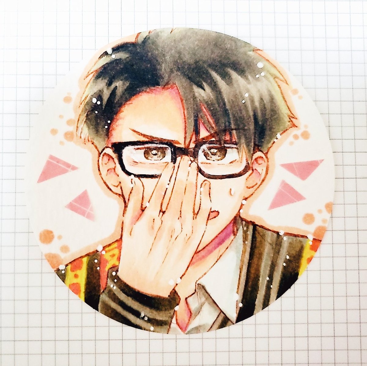 アナログチャレンジ‼️
4枚目  あやめちゃん🪔
5枚目 なみがき👓