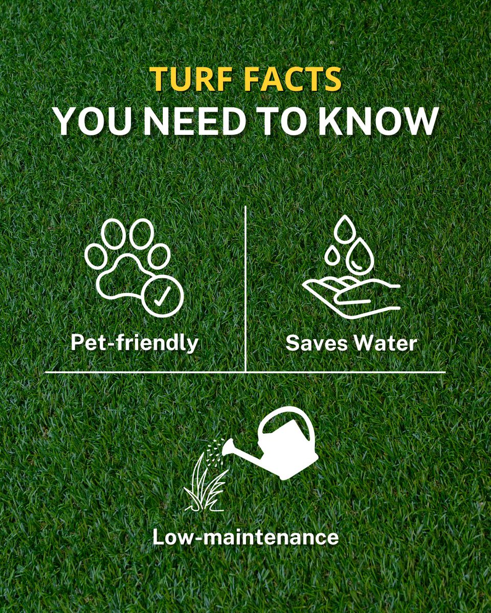 Here’s why turf is the future of landscaping:

✅ Low Maintenance – Minimal mowing, reduced fertilizer needs, and simple seasonal upkeep.
💧 Saves Water – Lower your water bill while conserving one of Earth’s most precious resources.

theturfgrassgroup.com/find-a-grower/