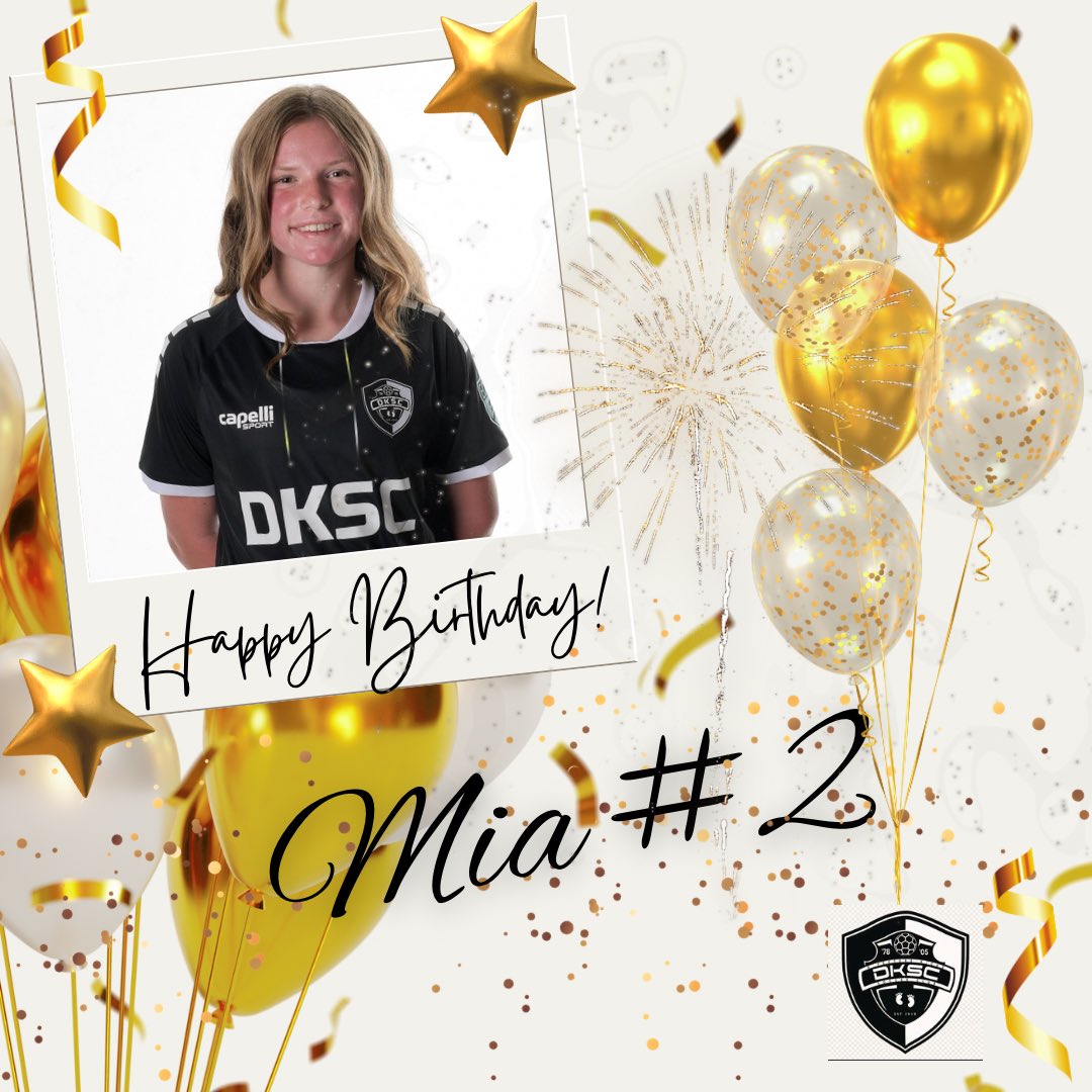 Wishing the happiest of birthdays to Mia! Hoping your day is as special as you are! 🎉
HAPPY BIRTHDAY #2!!!!🥳