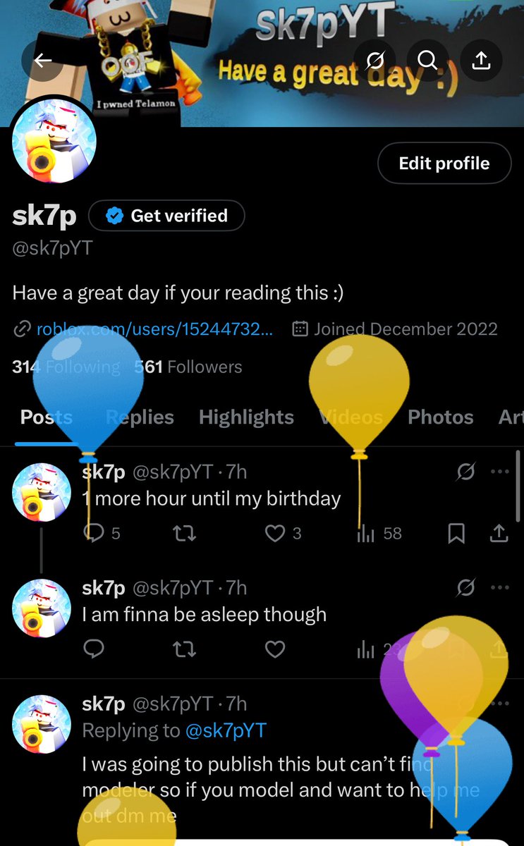 Today’s my birthday🎉🎉🎉