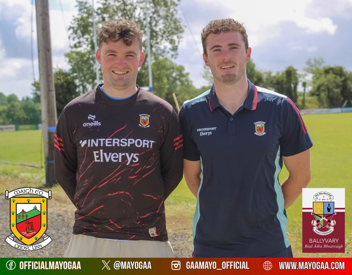 ⚾️  Nickey Rackard Cup Final 2025 🟢🔴

Best of luck to our Senior hurlers and management on Saturday as we make the trip to Croke Park. 💪

Purchase your tickets here ⬇️⬇️⬇️
mayogaa.com/2025/05/26/thi…

The Game will also be Live streamed by Sport TG4  YouTube⬇️⬇️⬇️