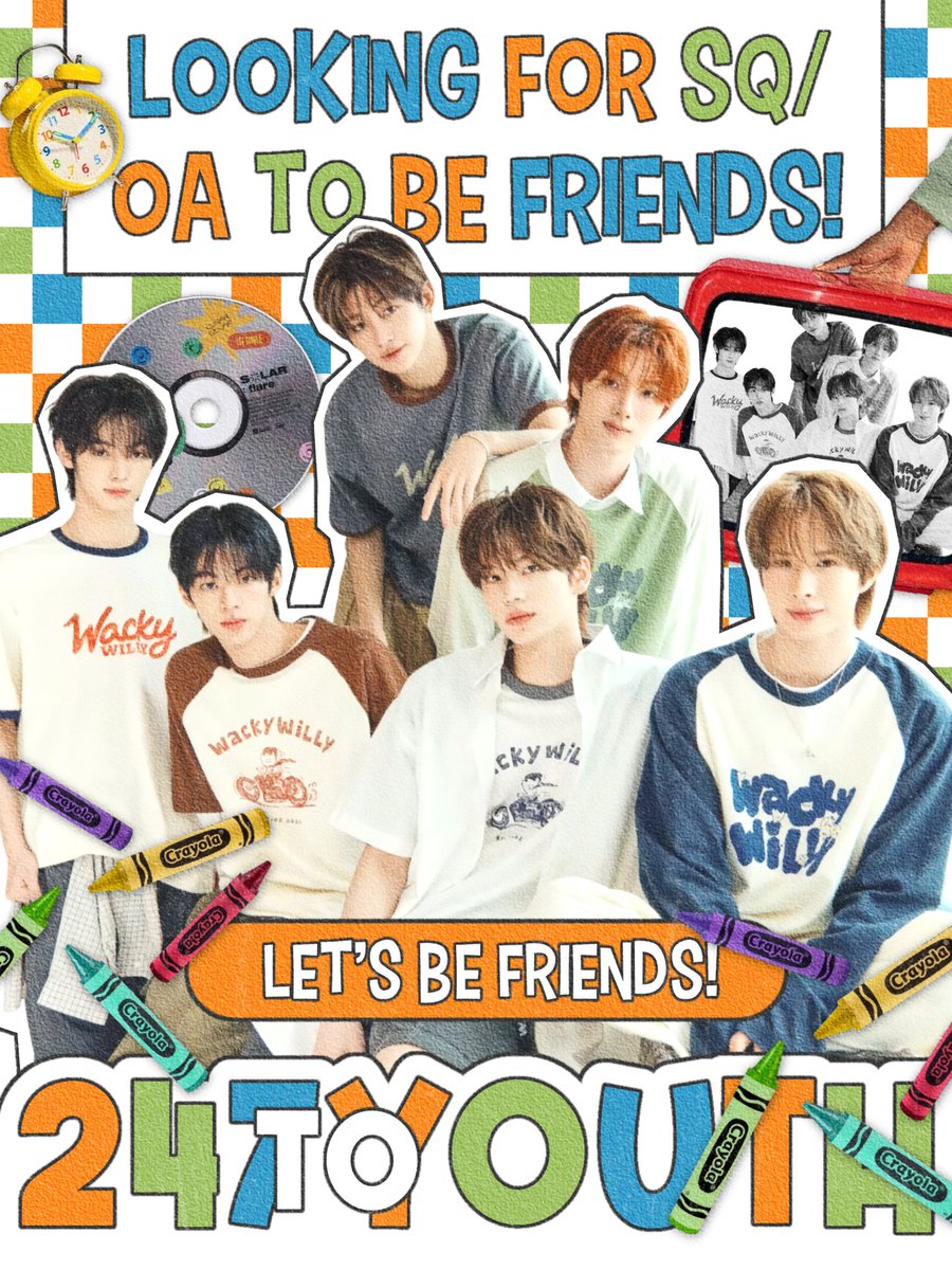Help us to spread the news! 💥 We're looking for our members to join our squad, and we are seeking another SQ/OA to be friends with us, too. Please drop yourself on the reply section. Thank you!